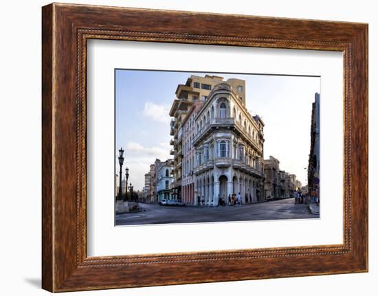 Buildings at the End of Prado-Lee Frost-Framed Photographic Print