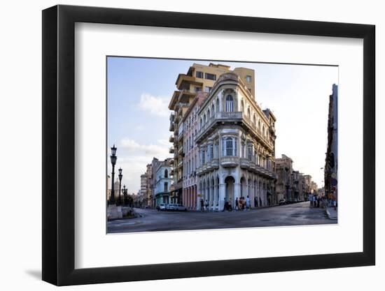 Buildings at the End of Prado-Lee Frost-Framed Photographic Print