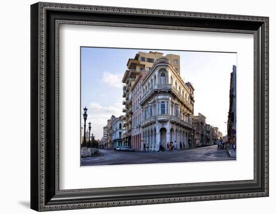 Buildings at the End of Prado-Lee Frost-Framed Photographic Print