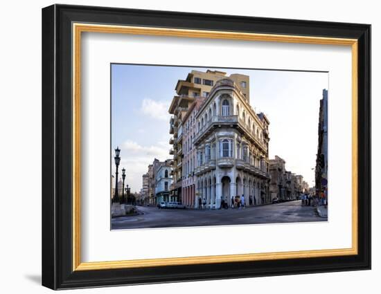 Buildings at the End of Prado-Lee Frost-Framed Photographic Print