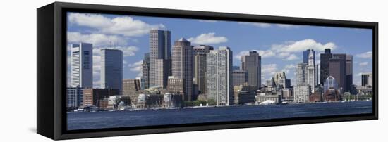 Buildings at the Waterfront, Boston, Massachusetts, USA-null-Framed Premier Image Canvas