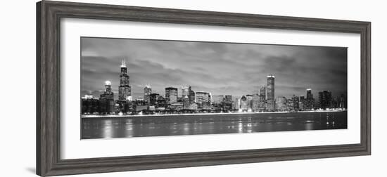 Buildings at the Waterfront, Chicago, Illinois, USA--Framed Photographic Print