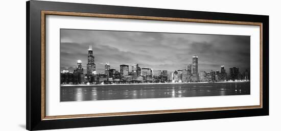 Buildings at the Waterfront, Chicago, Illinois, USA-null-Framed Photographic Print