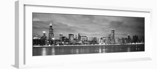 Buildings at the Waterfront, Chicago, Illinois, USA-null-Framed Photographic Print