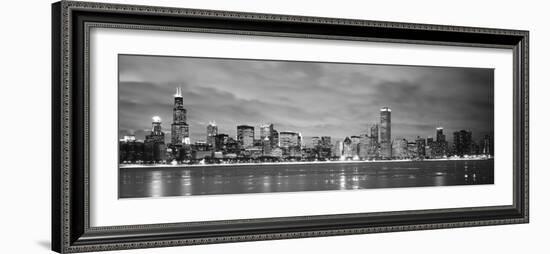 Buildings at the Waterfront, Chicago, Illinois, USA--Framed Photographic Print