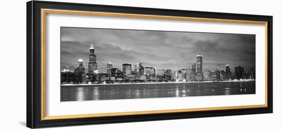 Buildings at the Waterfront, Chicago, Illinois, USA-null-Framed Photographic Print