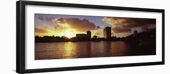 Buildings at the Waterfront, Fort Lauderdale, Broward County, Florida, USA 2011-null-Framed Photographic Print