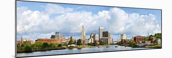 Buildings at the Waterfront, Providence River, Providence, Rhode Island, USA 2012-null-Mounted Photographic Print