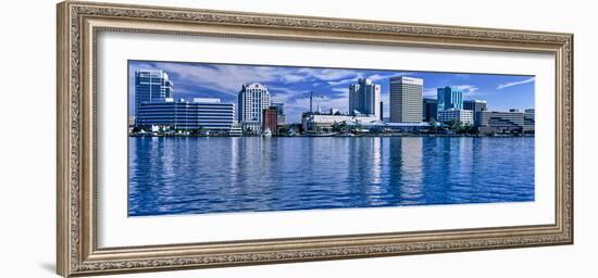 Buildings at Waterfront, Norfolk, Virginia, USA-null-Framed Photographic Print