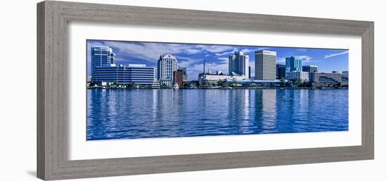 Buildings at Waterfront, Norfolk, Virginia, USA-null-Framed Photographic Print