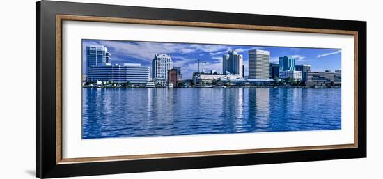 Buildings at Waterfront, Norfolk, Virginia, USA-null-Framed Photographic Print