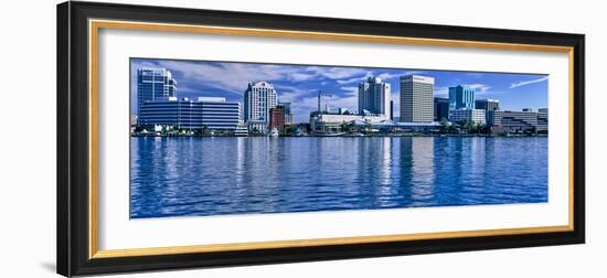 Buildings at Waterfront, Norfolk, Virginia, USA-null-Framed Photographic Print