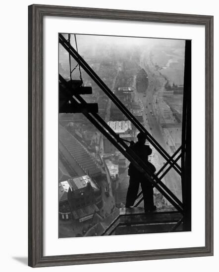 Buildings, Blackpool Towe-null-Framed Photographic Print