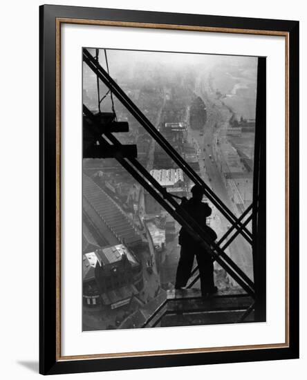 Buildings, Blackpool Towe-null-Framed Photographic Print