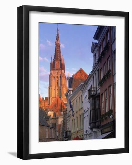 Buildings, Bruges, Belgium-Peter Adams-Framed Photographic Print