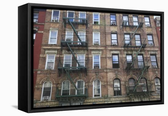 Buildings Featured on Cover of Led Zeppelin Album Physical Graffiti, St. Marks Place, East Village-Wendy Connett-Framed Premier Image Canvas