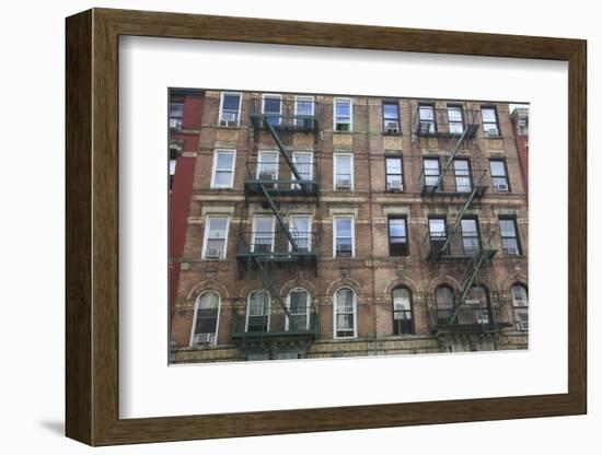 Buildings Featured on Cover of Led Zeppelin Album Physical Graffiti, St. Marks Place, East Village-Wendy Connett-Framed Photographic Print