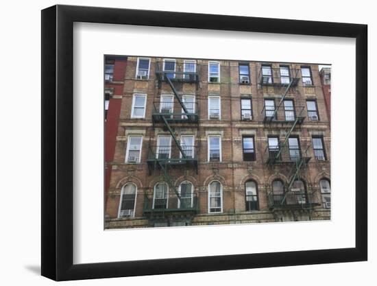 Buildings Featured on Cover of Led Zeppelin Album Physical Graffiti, St. Marks Place, East Village-Wendy Connett-Framed Photographic Print