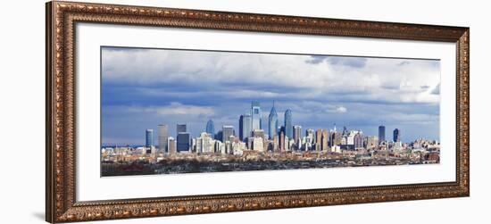 Buildings in a City, Comcast Center, Center City, Philadelphia, Pennsylvania, USA-null-Framed Photographic Print