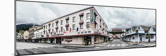 Buildings in a city, Ketchikan, Southeast Alaska, Alaska, USA-null-Mounted Photographic Print