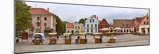 Buildings in a City, Klaipeda, Lithuania-null-Mounted Photographic Print