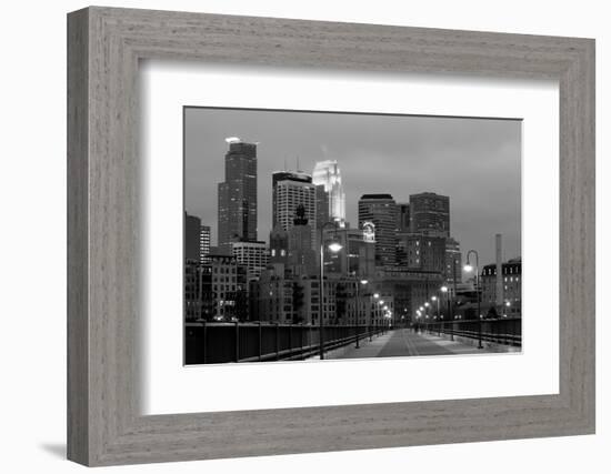 Buildings in a city, Minneapolis, Minnesota, USA-null-Framed Photographic Print