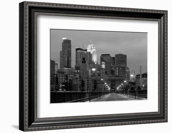 Buildings in a city, Minneapolis, Minnesota, USA-null-Framed Photographic Print