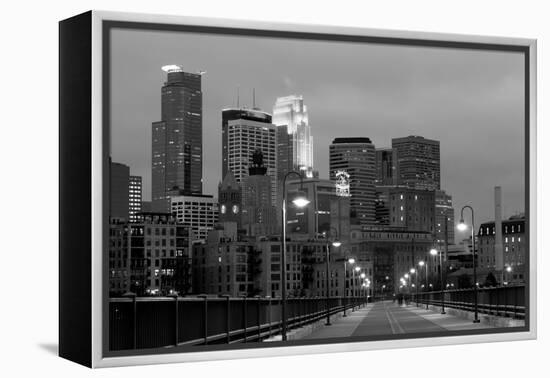 Buildings in a city, Minneapolis, Minnesota, USA-null-Framed Premier Image Canvas