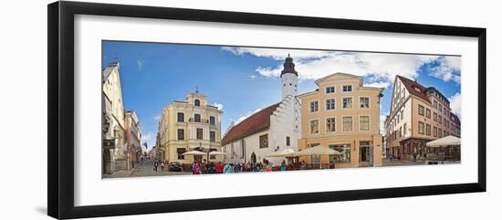 Buildings in a City, Tallinn, Estonia-null-Framed Photographic Print