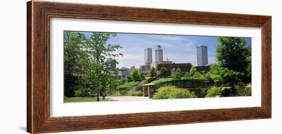 Buildings in a City, Tulsa, Oklahoma, USA 2012-null-Framed Photographic Print