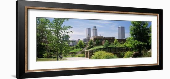 Buildings in a City, Tulsa, Oklahoma, USA 2012-null-Framed Photographic Print