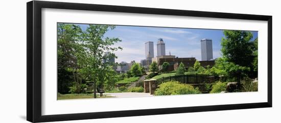 Buildings in a City, Tulsa, Oklahoma, USA 2012-null-Framed Photographic Print