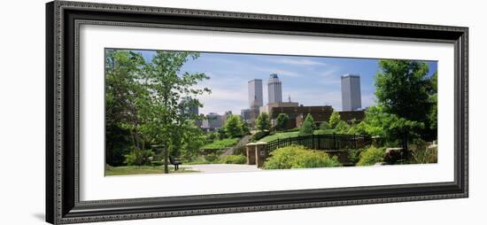 Buildings in a City, Tulsa, Oklahoma, USA 2012-null-Framed Photographic Print