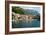 Buildings in a Town at the Waterfront, Varenna, Lake Como, Lombardy, Italy-null-Framed Photographic Print