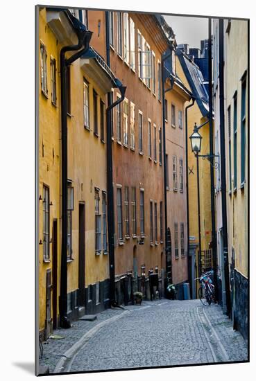 Buildings in Old Town, Gamla Stan, Stockholm, Sweden-null-Mounted Photographic Print