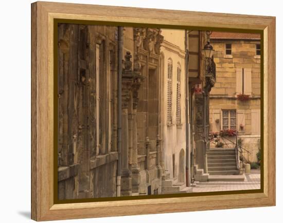 Buildings in the Medieval Haut-Ville in Bar-Le-Duc, Lorraine, France, Europe-David Hughes-Framed Premier Image Canvas