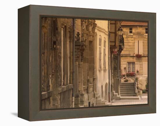 Buildings in the Medieval Haut-Ville in Bar-Le-Duc, Lorraine, France, Europe-David Hughes-Framed Premier Image Canvas