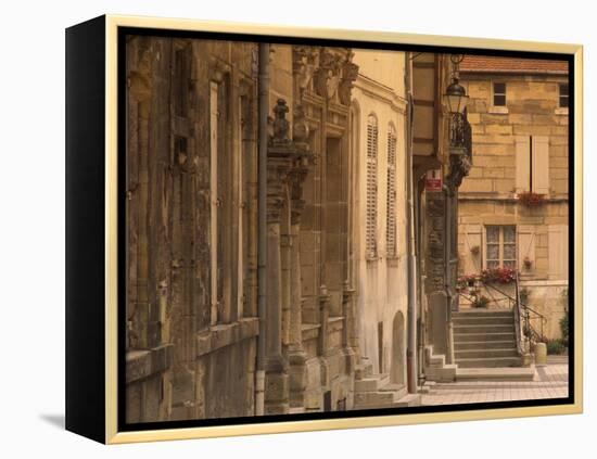 Buildings in the Medieval Haut-Ville in Bar-Le-Duc, Lorraine, France, Europe-David Hughes-Framed Premier Image Canvas