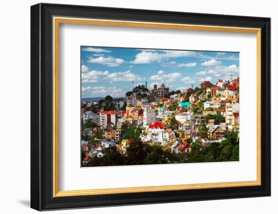 Buildings of a City of Antananarivo in Sunny Day. Madagascar-Dudarev Mikhail-Framed Photographic Print