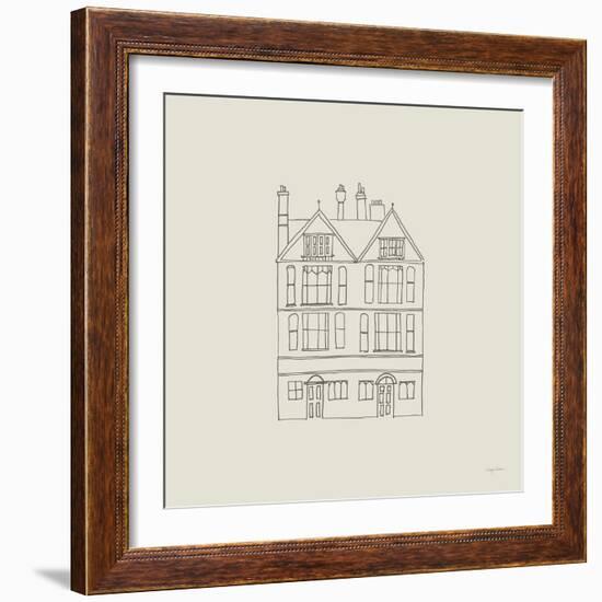 Buildings of London I Sq-Avery Tillmon-Framed Art Print