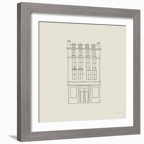 Buildings of London II Sq-Avery Tillmon-Framed Art Print