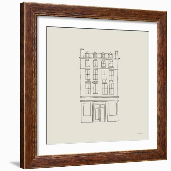 Buildings of London II Sq-Avery Tillmon-Framed Art Print