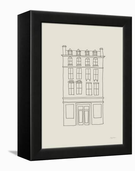 Buildings of London II-Avery Tillmon-Framed Stretched Canvas