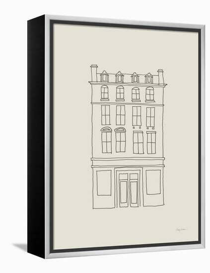 Buildings of London II-Avery Tillmon-Framed Stretched Canvas