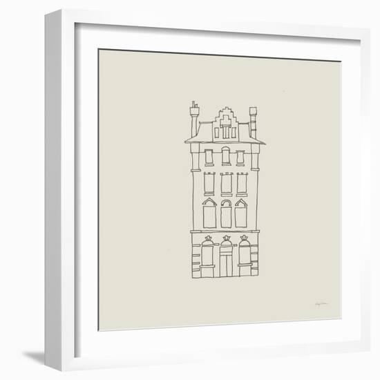 Buildings of London III Sq-Avery Tillmon-Framed Art Print