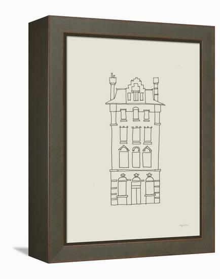 Buildings of London III-Avery Tillmon-Framed Stretched Canvas