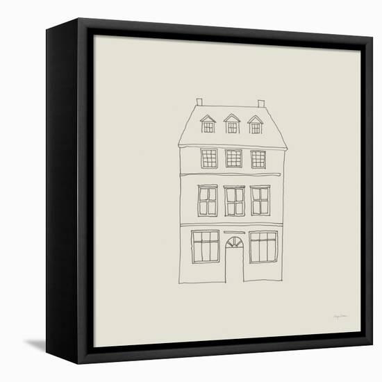 Buildings of London IV Sq-Avery Tillmon-Framed Stretched Canvas