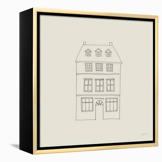 Buildings of London IV Sq-Avery Tillmon-Framed Stretched Canvas