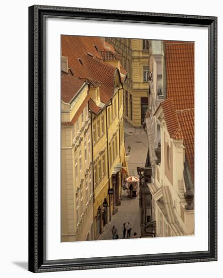 Buildings of Old Town, Prague, Czech Republic-Walter Bibikow-Framed Photographic Print