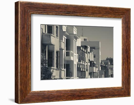 Buildings on Allenby Street, Tel Aviv, Israel-null-Framed Photographic Print